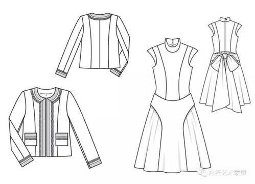 服装设计师入门指南 款式图的结构绘制与技术推广